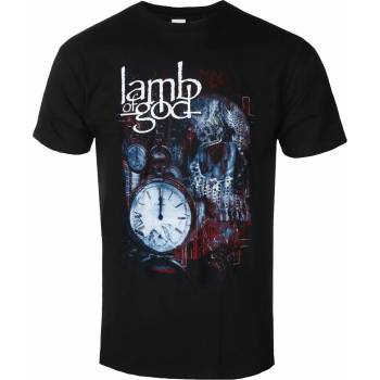 ROCK OFF Мъжка тениска Lamb Of God - Lamb Of God - Circuitry Skull Recolor - Черен - ROCK OFF - LAMBTS06MB