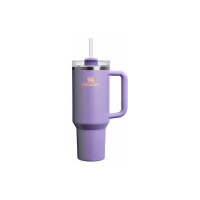 STANLEY 1913 Quencher H2.0 Flowstate Drinking Bottle with Straw 1.2L - Thermo Mug Cools for 11 Hours - 48 Hours Ice Cooled - Thermos Bottle BPA Free - Stainless Steel Drinking Cup - Periwinkle Shimmer - 100000115753