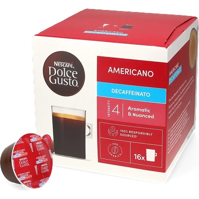 NESCAFÉ | Americano Без кофеин - 16 капсули за Dolce Gusto