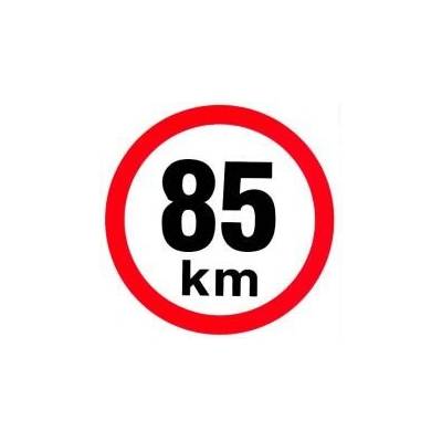 Označení rychlosti 85km, reflexní (pr.200mm) 12538D