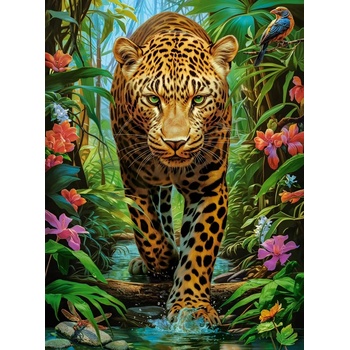 Image 1 of Castorland - Puzzle Leopard in the Wild - 2 000 piese