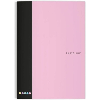 PASTELINI Sešit 444 A4 40 l. linkovaný růžový