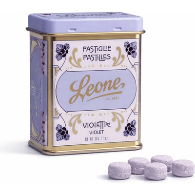 Leone 1857 Violetta Pastilky s příchutí fialek 30 g
