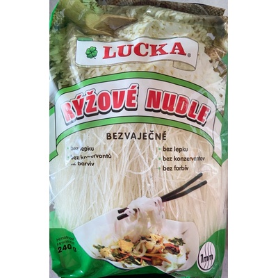 Lucka Ryžové bezvaječné cestoviny 1 mm 240 g