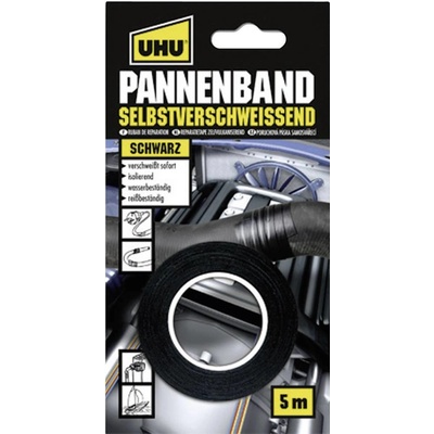 UHU 46805 inštalačné izolačná páska 5 m x 19 mm čierná