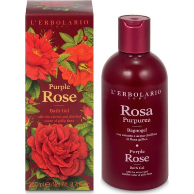 L'Erbolario Гел за душ и вана Purple Rose 250ml L'erbolario