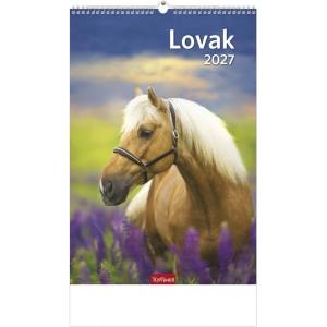 TopTimer Стенен календар TOPTIMER T094 220x330 мм, вертикален, „Коне 2027 (T9400-07A)