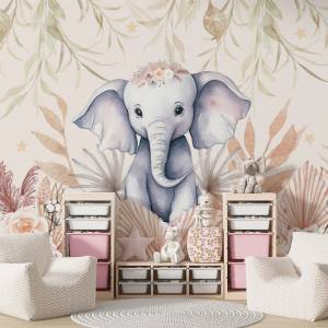 Art Gift Decor Детски фототапет - Веселото слонче