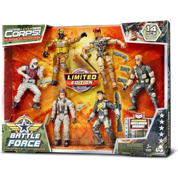 Lanard Toys The Corps! Войник 6 подвижни фигурки 10, 5 см