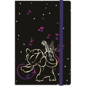COOLPACK Тетрадка с линийка COOLPACK Stitch Gold 2nd A/5 80 страници гума R96175PTR (R96175PTR)