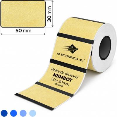 Samolepicí štítky samolepky termální pro Niimbot B1 B21 B3S B31 50x30