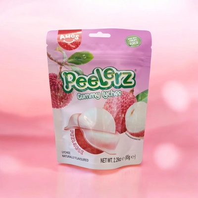 Amos-Peelerz žuvacie s príchuťou liči 65 g