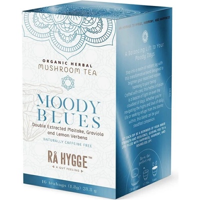 Ra Hygge Билков чай Ra Hygge Moody Blues с Майтаке, порциониран, био, 16 бр