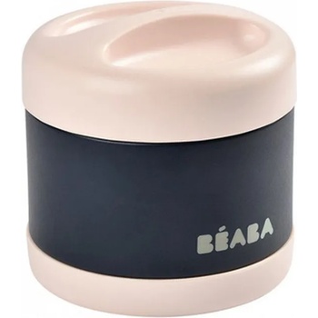 BÉABA Термос за храна Beaba, Light pink/Dark blue, 500 ml (912910)