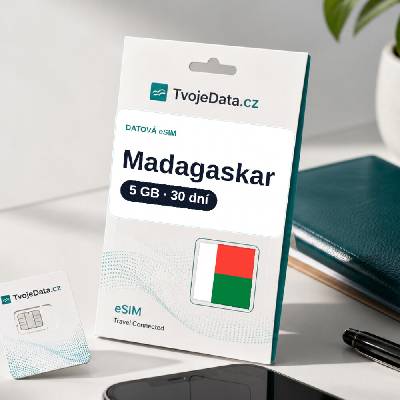 eSIM Madagaskar 5 GB / 29 dní