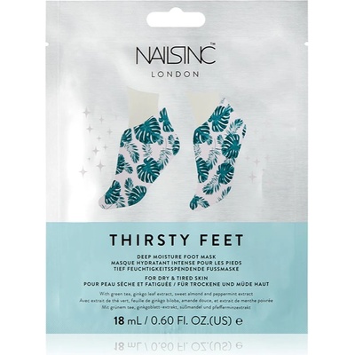 Nails Inc Nails Inc. Thirsty Feet хидратираща маска за крака 18ml