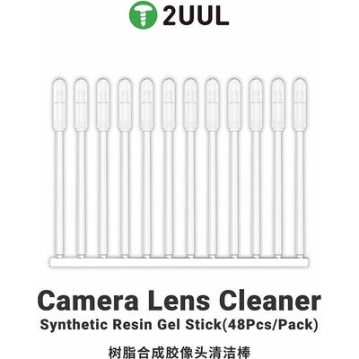 2UUL Комплект за почистване на лещи и камери на смартфони - 2UUL CL21 Camera Lens Cleaner Synthetic Resin Gel Stick Type (48 броя)