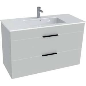 Jika Cube - Шкаф с мивка, 98x42x62 см, бял H4536521763001 (H4536521763001)