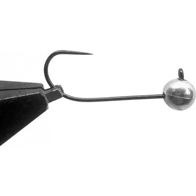 Jigovky.cz jigové hlavičky Wolframové HD Barbless Silver vel.4 2g 5 ks