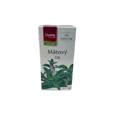 Apotheke NATUR Mátový čaj 20 x 1,5 g