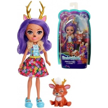 Mattel Enchantimals se zvířátkem Danessa Deer a Sprint