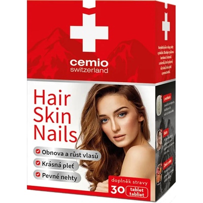 Cemio Tablety pro vlasy, kůži a nehty 30 ks