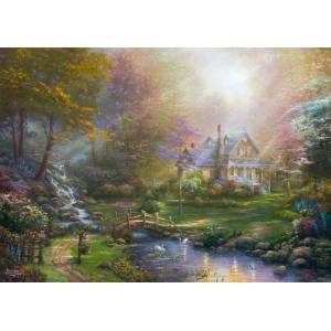 Schmidt Spiele - Puzzle Kinkade: Perfect Mother's Day - 1 000 piese