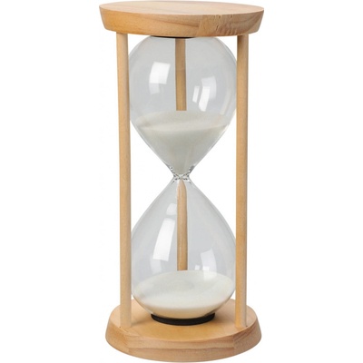 Home Styling Collection Dekorativní přesýpací hodiny ze dřeva 24 cm
