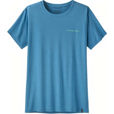 Patagonia Cap Cool Daily Shirt Mother Rays Shore Blue Light Shore Blue X-Dye