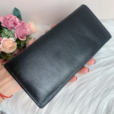 Черно Портмоне Естествена кожа - Модел 1519