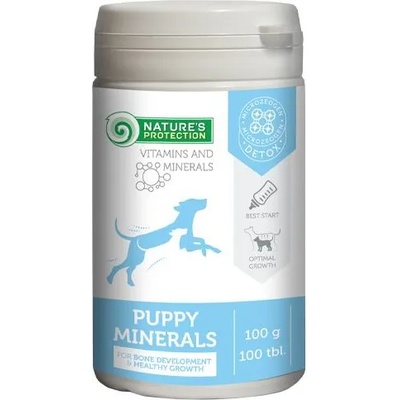 AKVATERA Nature's Protection Puppy Minerals - Минерали за подрастващи кученца, Литва - 100 гр