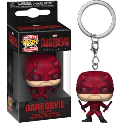 Přívěsek na klíče Funko Pop! 1543 Marvel Daredevil Born Again Daredevil