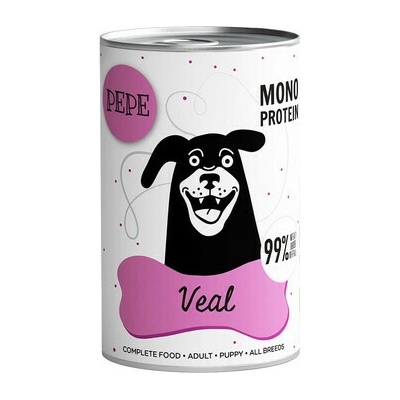 Paka Zwierzaka Pepe Veal 400 g