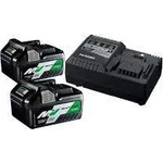 HiKOKI (Hitachi) Батерия HiKOKI - Hitachi акумулаторна Li-Ion със зарядно 18 V, 2 Ah, 2 бр. , BSL1820M