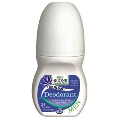 Bione Cosmetics Antiperspirant + deodorant for Men roll-on modrý 80 ml