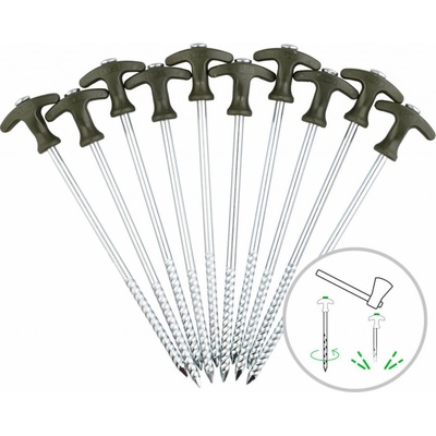 ZFISH Bivvy Peg Set 25cm 10ks – Zboží Dáma