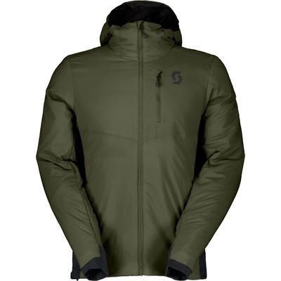 Scott Мъжко синтетично яке Scott Hoody Insuloft Light Synthetic jacket - Douglas Green / Black - размер XXL (004-4508-0415)