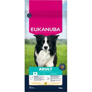 EUKANUBA Active Adult за средни породи с пилешко месо, 12 кг