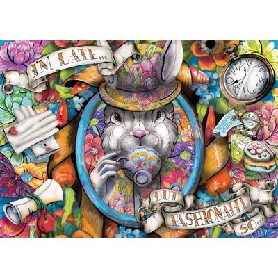 Ravensburger Fashionably Late Neskoro, ale štýlovo 1000 dielov