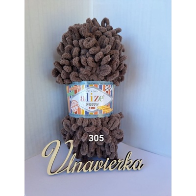 Alize Puffy Fine 305 kavova