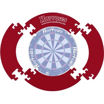 Harrows Surround 4 Piece Dartboard kruh kolem terče Red