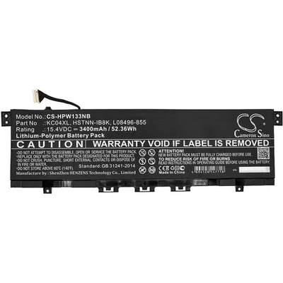 Cameron Sino Батерия за лаптоп HP ENVY 13-AH0000 HSTNN-IB8K TPN-W133 LIPo 15.4V 3400mAh Cameron Sino (CS-HPW133NB)