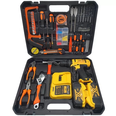 KraftRoyal Акумулаторен Винтоверт KRAFTRoyal 36V + 111 части и куфар (3226)