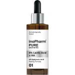 inoPharm Пилинг за лице с млечна и хиалуронова киселина, 30 ml
