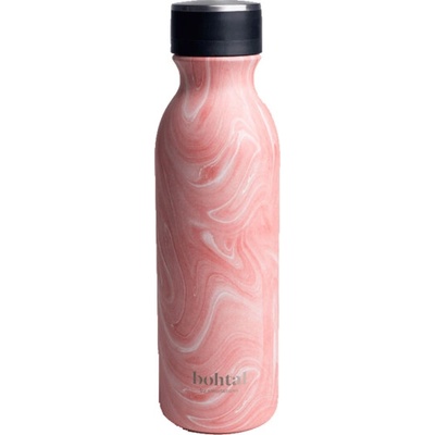 Smart Shake Thermo láhev 600ml - světle růžová