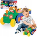 Kiddieland 24752 traktor so zvieratkami Activity so zvukom a svetlom zelená
