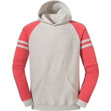 Jerzees Unisex mikina s kapucňou JZ97CR0 Oatmeal Heather