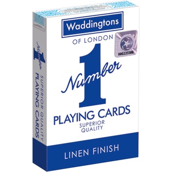 Waddingtons Карти за игра Waddingtons - Classic Playing Cards (сини) (WM07146)