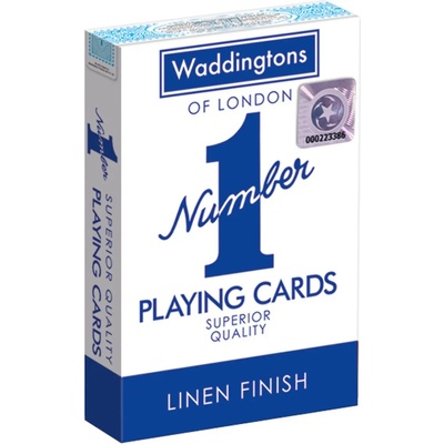 Waddingtons Карти за игра Waddingtons - Classic Playing Cards (сини) (WM07146)