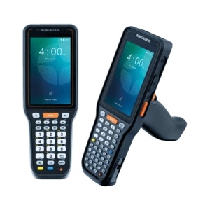Datalogic 946450002 Ръчен терминал Skorpio X45, 4" дисплей, Android, 6GB RAM/128GB, 2D стандартен обхват, 29-клавишна цифрова клавиатура, 5G, GPS, Wi-Fi 6E, Bluetooth, NFC, пистолетна ръкохватка, IP65/IP67, MIL Джобни компютри (PDA)